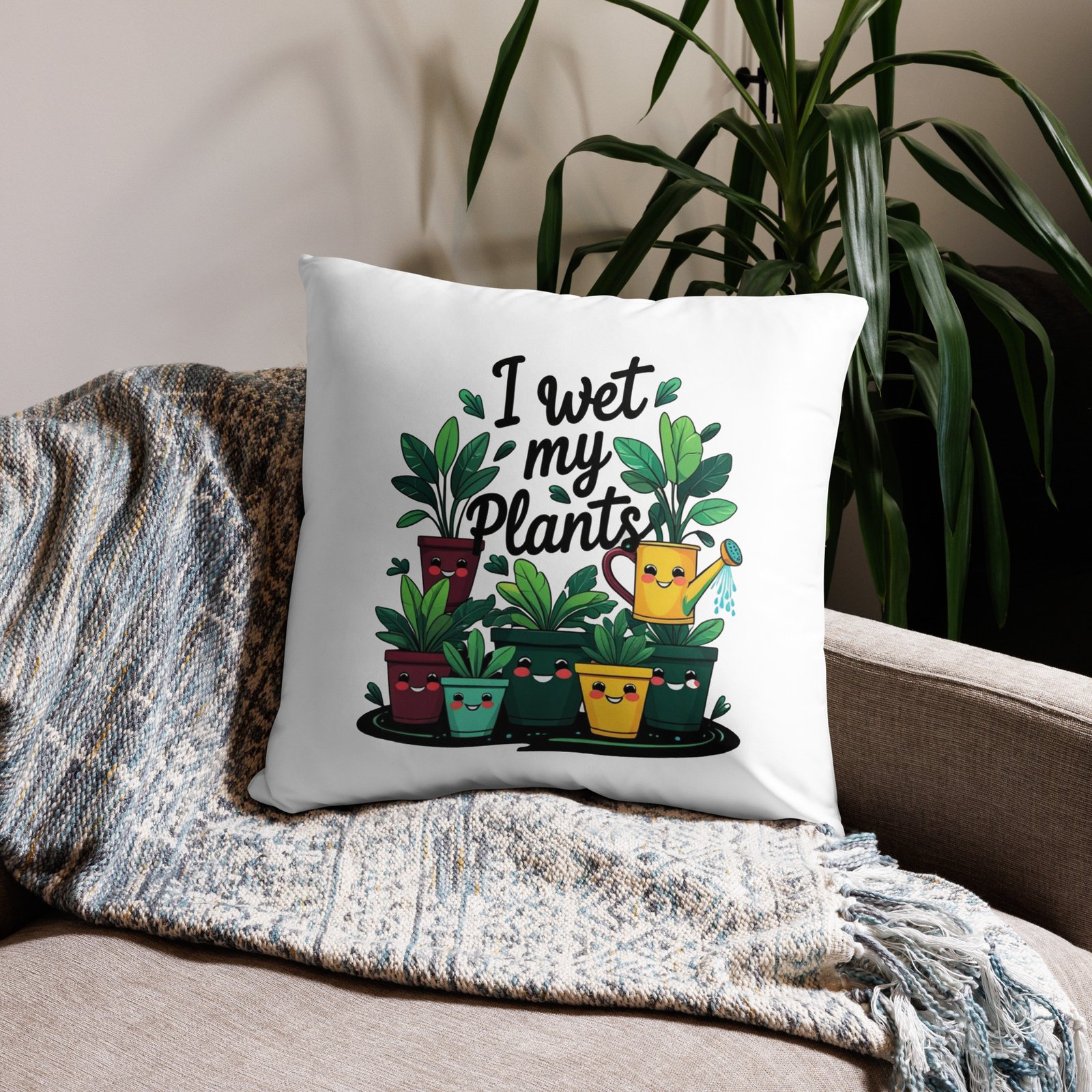 all-over-print-basic-pillow-22x22-front-6935c3847fb86.jpg I Wet My Plants Accent Pillow