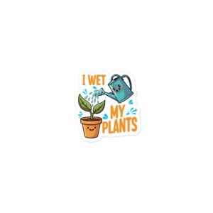 i wet my plants