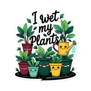 i wet my plants