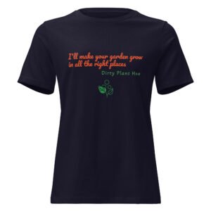 growing garden women's relaxed t shirt