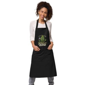 Shop leaf me alone organic cotton apron