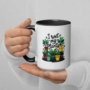 Shop i went my plants mug with color inside